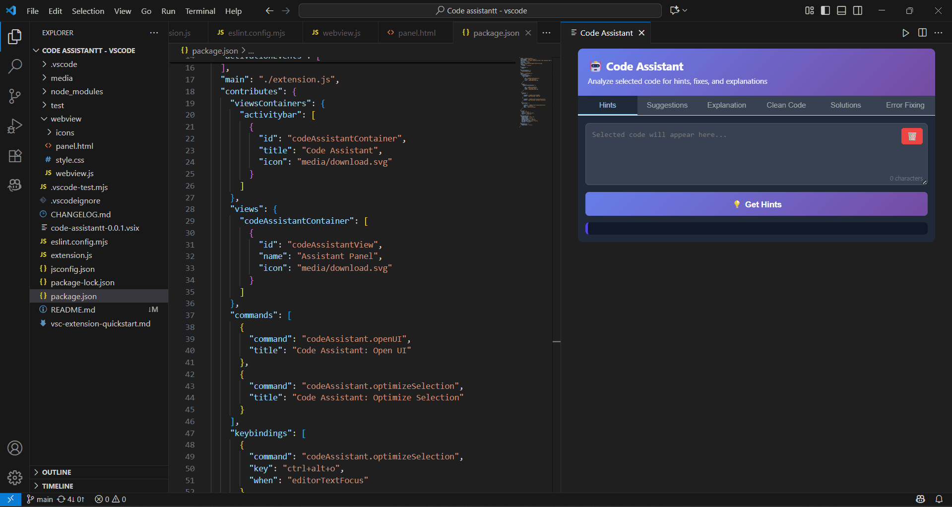 Code Assistant screenshot 4