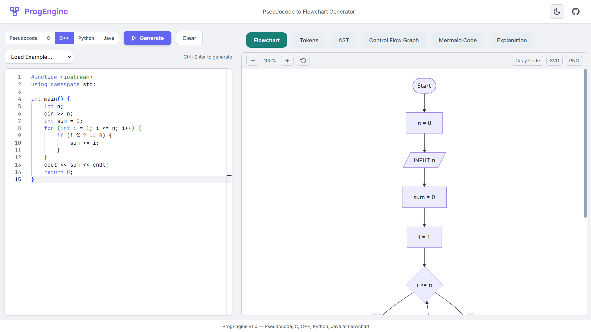 ProgEngine screenshot 2