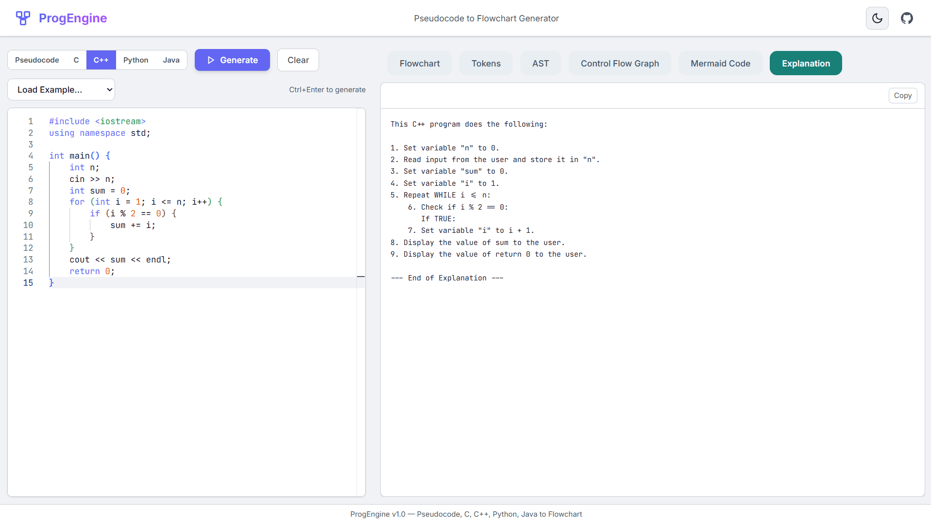 ProgEngine screenshot 3