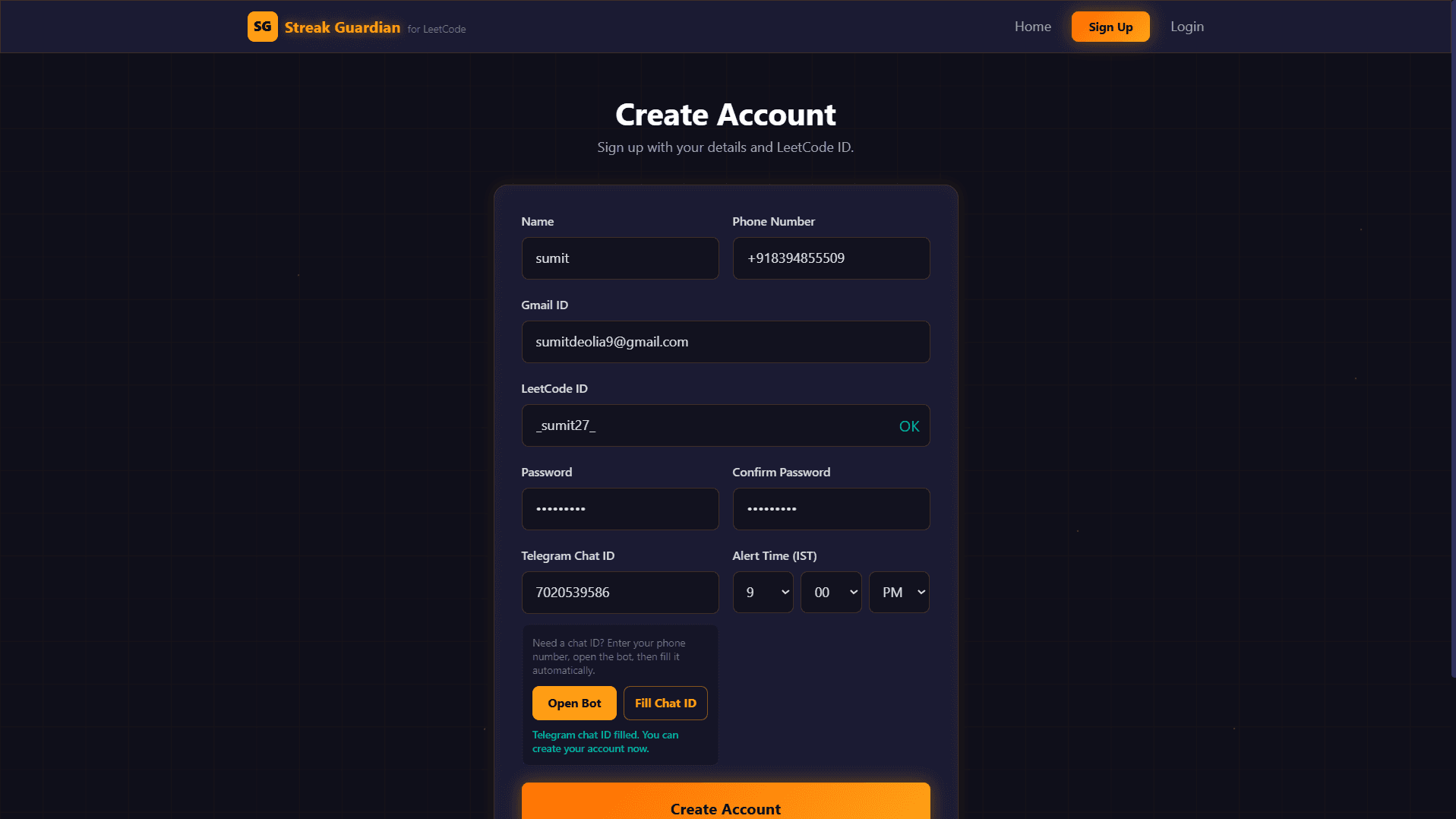 Streak Guardian screenshot 2